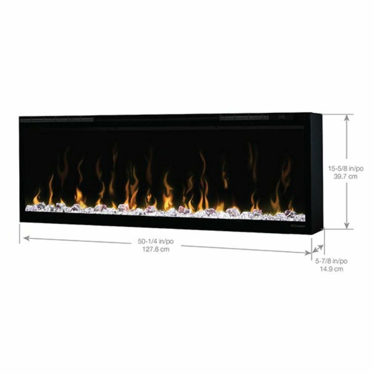 Dimplex IgniteXL 50-Inch Linear Fireplace Electric With Comfort Saver Heating System [XLF50]