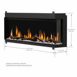 Dimplex IgniteXL Bold 60-Inch Built-In Linear Modern Electric Fireplace With Multi Colored Flames [XLF6017-XD]