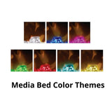 Dimplex IgniteXL Bold 60-Inch Built-In Linear Modern Electric Fireplace With Multi Colored Flames [XLF6017-XD]