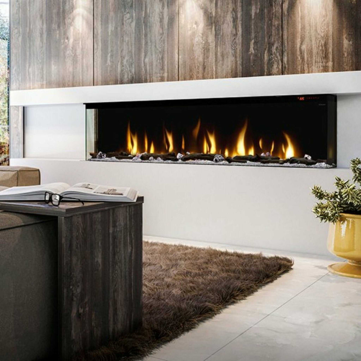 Dimplex IgniteXL Bold 74-Inch Deep Built-In Linear Electric Fireplace [XLF7417-XD]