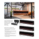 Dimplex IgniteXL Bold 74-Inch Deep Built-In Linear Electric Fireplace [XLF7417-XD]