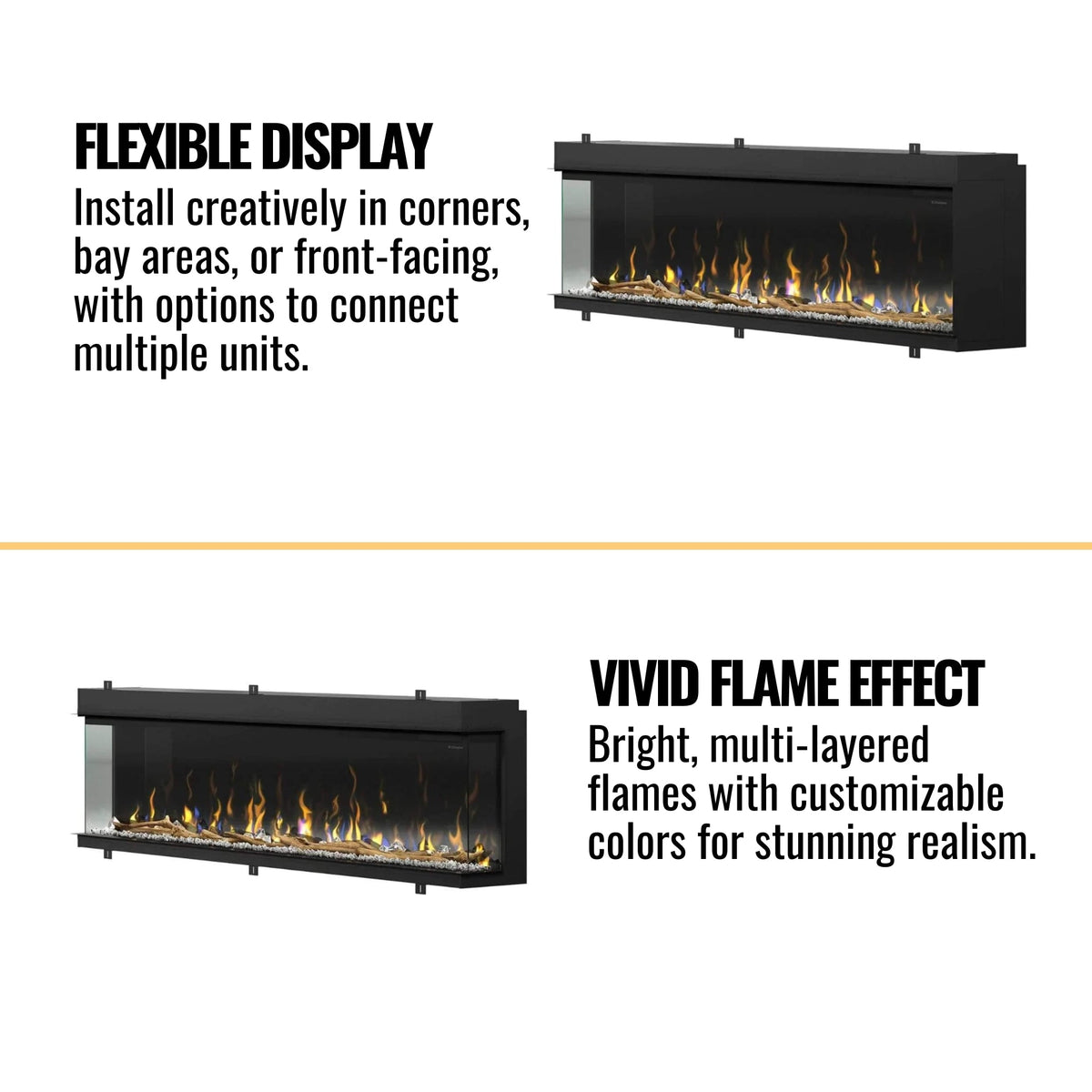 Dimplex IgniteXL Bold 88-Inch Linear Electric Fireplace [XLF8817-XD]