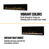 Dimplex IgniteXL 50-Inch Linear Fireplace Electric With Comfort Saver Heating System [XLF50]