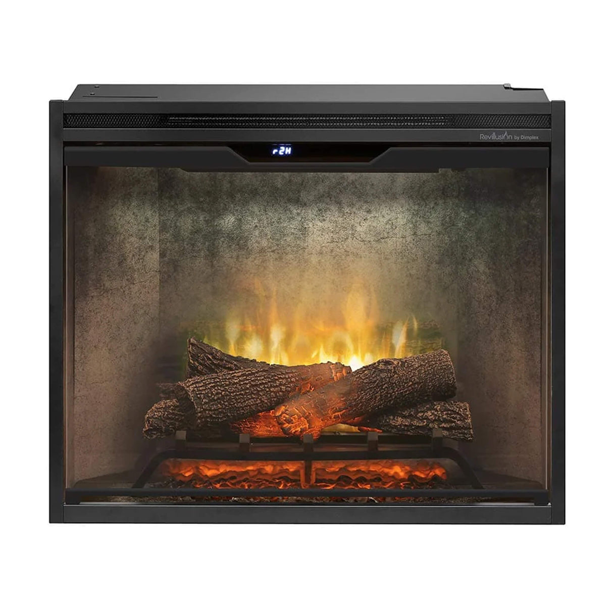 Dimplex Revillusion Built-In Electric Firebox W/ Weathered Concrete Line & Plug Kit [RBF30/42WC-FG]