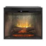 Dimplex Revillusion Built-In Electric Firebox W/ Weathered Concrete Line & Plug Kit [RBF30/42WC-FG]