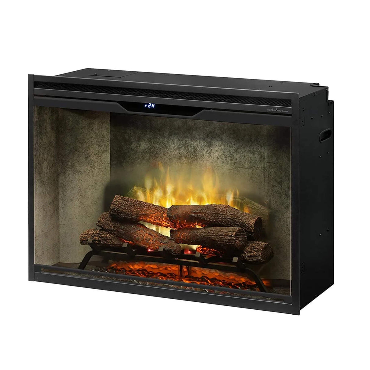 Dimplex Revillusion Built-In Electric Firebox W/ Weathered Concrete Line & Plug Kit [RBF30/42WC-FG]