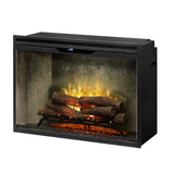 Dimplex Revillusion Built-In Electric Firebox W/ Weathered Concrete Line & Plug Kit [RBF30/42WC-FG]