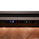 Dimplex Revillusion Built-In Electric Firebox W/ Weathered Concrete Line & Plug Kit [RBF30/42WC-FG]