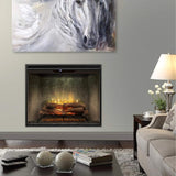 Dimplex Revillusion Built-In Electric Firebox W/ Weathered Concrete Line & Plug Kit [RBF30/42WC-FG]