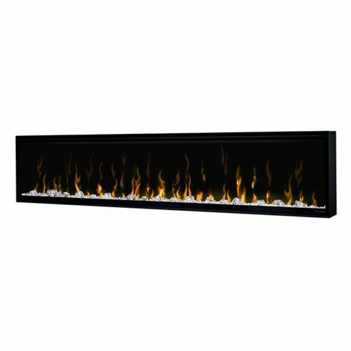 Dimplex IgniteXL 74-Inch Premium Built-In Linear Electric Fireplace With Integrated Heater Fan [XLF74]