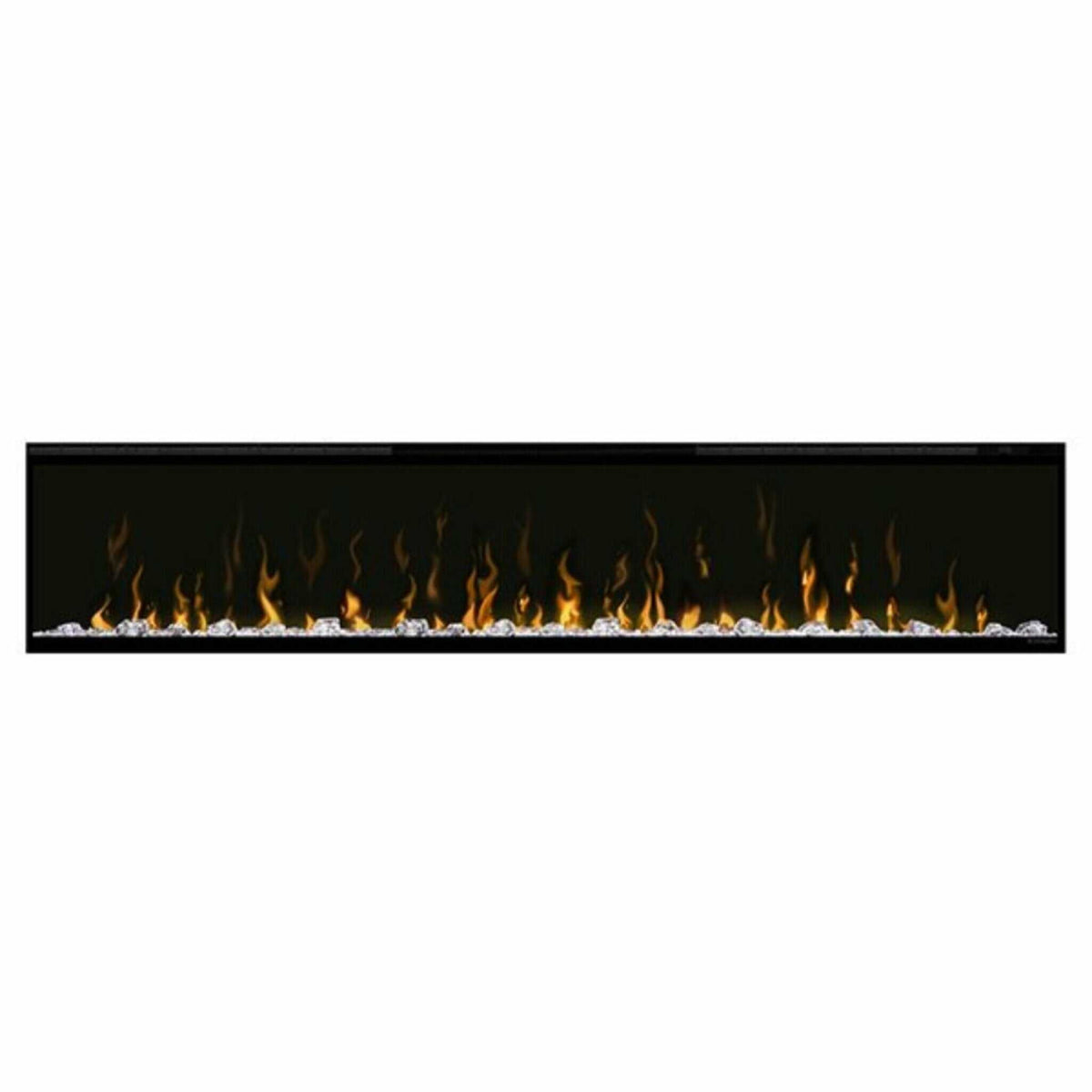 Dimplex IgniteXL 74-Inch Premium Built-In Linear Electric Fireplace With Integrated Heater Fan [XLF74]