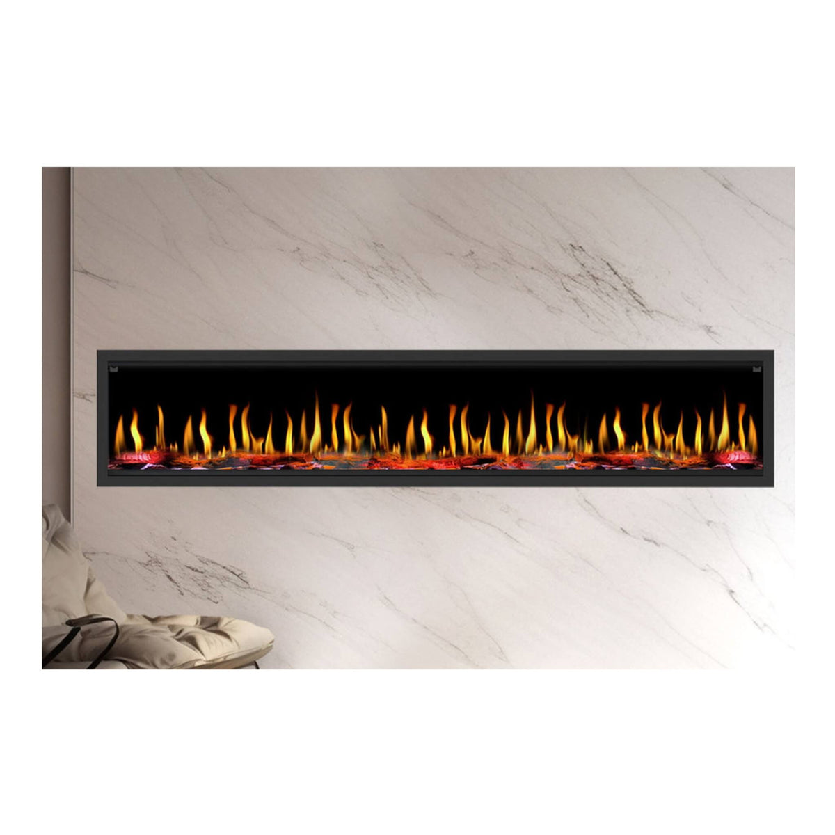 Dynasty Tempo 100-Inch Virtual Linear Electric Fireplace [DY-FVX100]