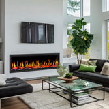 Dynasty Tempo 76-Inch Virtual Linear Electric Fireplace [DY-FVX76]