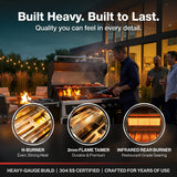 Navratil 49'' Stainless Steel Grill