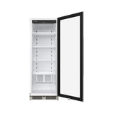 Edgestar 22-Inch 10.1 Cubic Feet Commercial Beverage Merchandiser With Temperature Alarm and Reversible Door [VBM101SS]