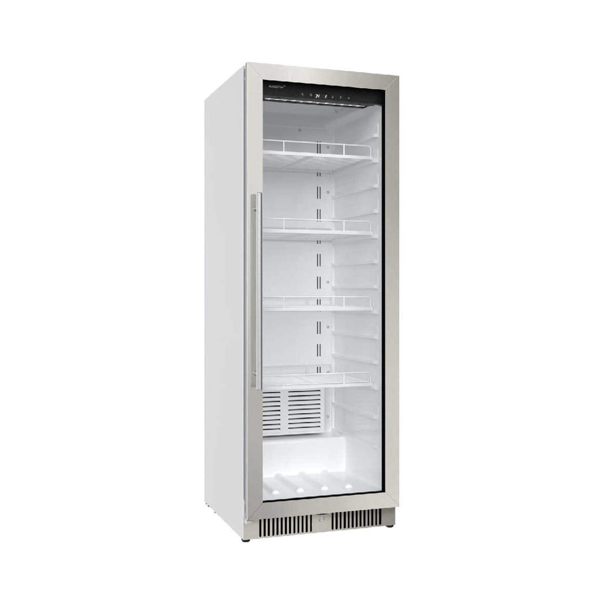 Edgestar 22-Inch 10.1 Cubic Feet Commercial Beverage Merchandiser With Temperature Alarm and Reversible Door [VBM101SS]