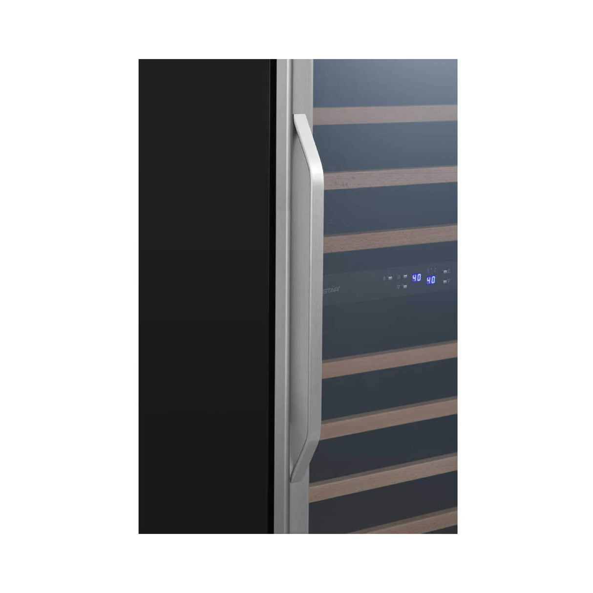 Edgestar Premium 24-Inch 101 Bottle Capacity Built-In Dual Zone Wine Cooler