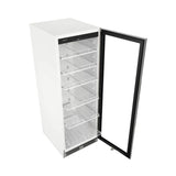 Edgestar 24-Inch 13.7 Cubic Feet Commercial Beverage Merchandiser With Temperature Alarm And Reversible Door [VBM131SS]