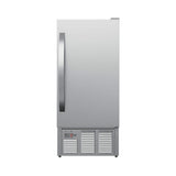 Edgestar 15-Inch Outdoor Undercounter Ice Maker W/ 50 LBS Daily Ice Production [OIM450SS]