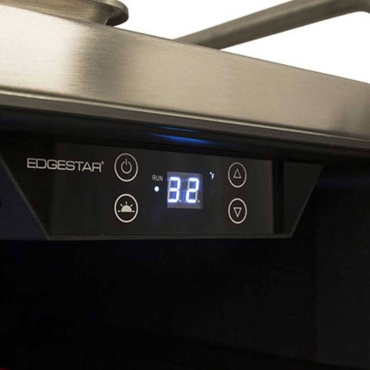 Edgestar 24-Inch Outdoor Kegerator Conversion Refrigerator With Forced Air Refrigeration [BR7001SSOD]