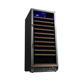Edgestar 24-Inch Wide 111 Bottle Capacity Freestanding Single Zone Wine Cooler [CWR1212SZ]