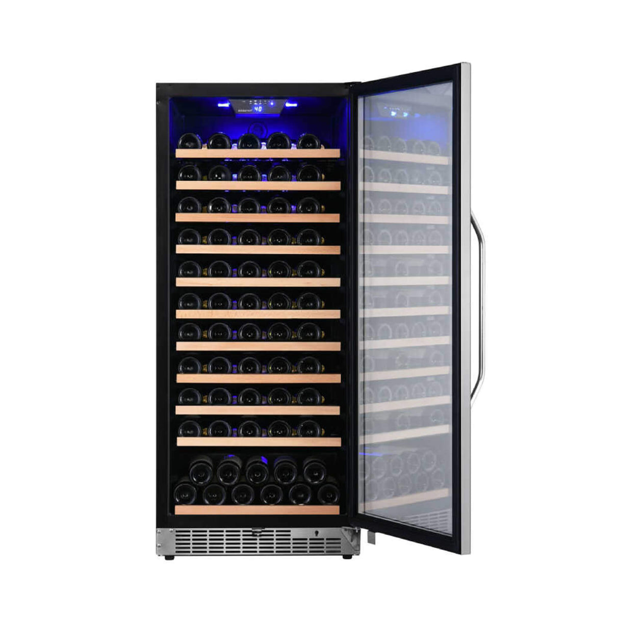 Edgestar 24-Inch Wide 111 Bottle Capacity Freestanding Single Zone Wine Cooler [CWR1212SZ]