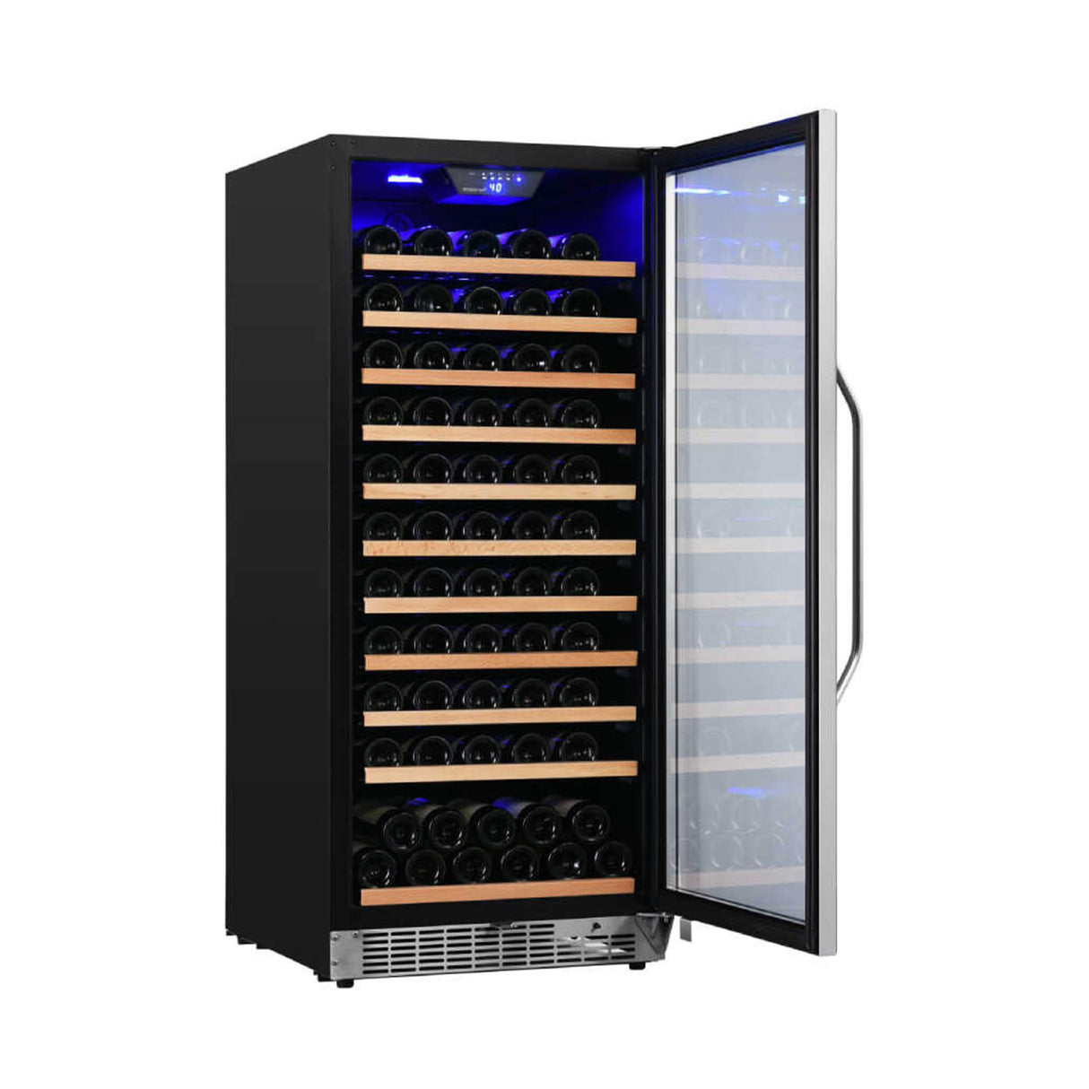 Edgestar 24-Inch Wide 111 Bottle Capacity Freestanding Single Zone Wine Cooler [CWR1212SZ]