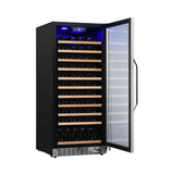 Edgestar 24-Inch Wide 111 Bottle Capacity Freestanding Single Zone Wine Cooler [CWR1212SZ]