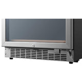 Edgestar 24-Inch Wide 131 Bottle Capacity Built-In Triple Zone Wine Cooler