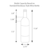 Edgestar 30-Inch Wide 56 Bottle Capacity Built-In French Door Wine Cooler With Door Locks [CWR5631FD]