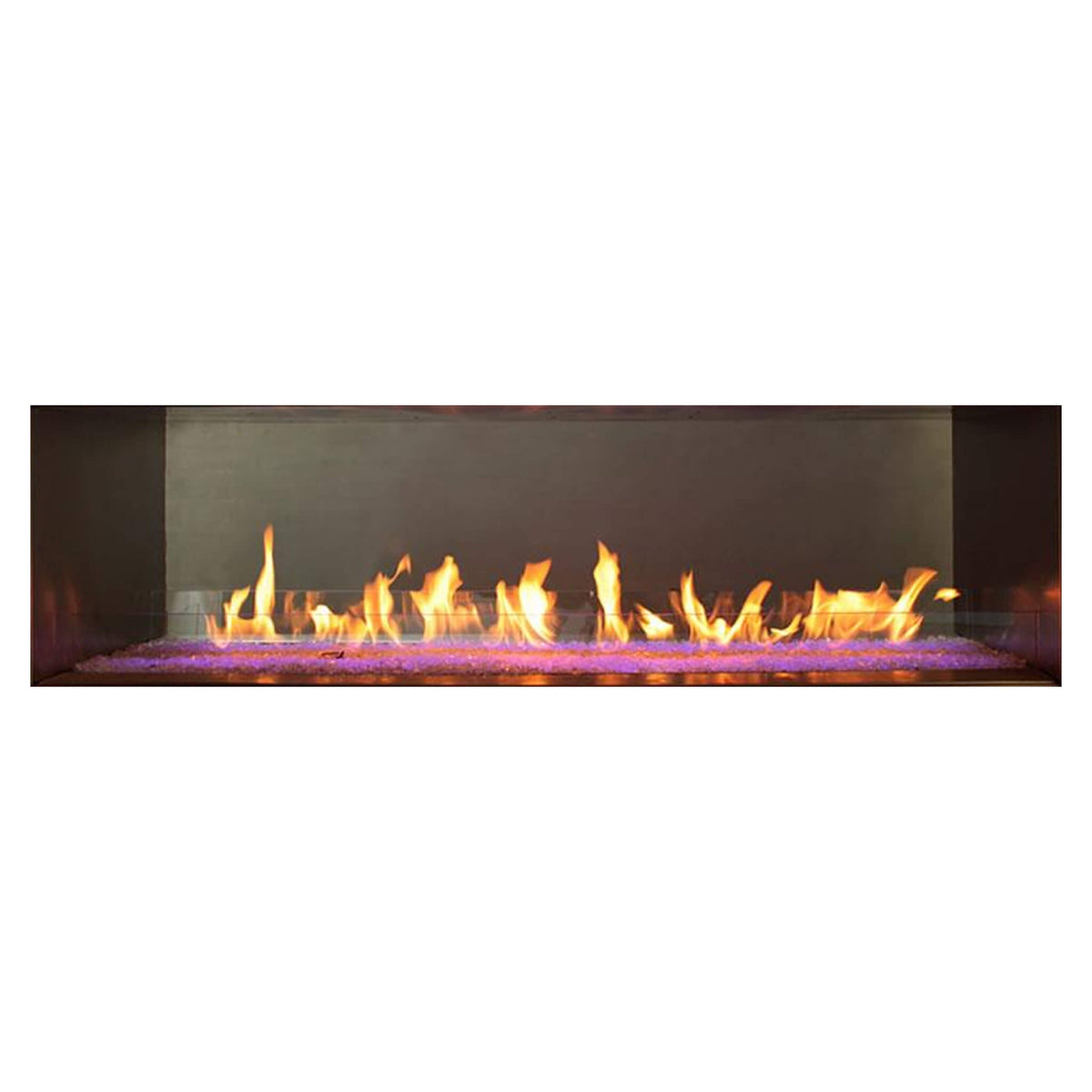 Empire Comfort Systems Carol Rose Coastal Natural Gas Outdoor Linear See Through Fireplace [OLL48/60SP12SN]