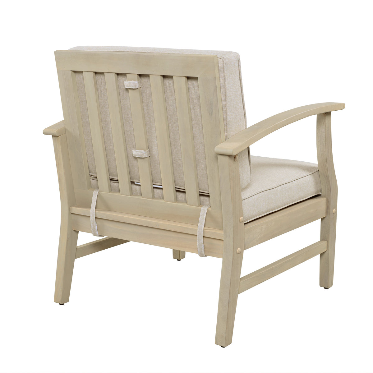 Perla Patio Conversation Set with Sofa, Club Chairs, and Coffee Table