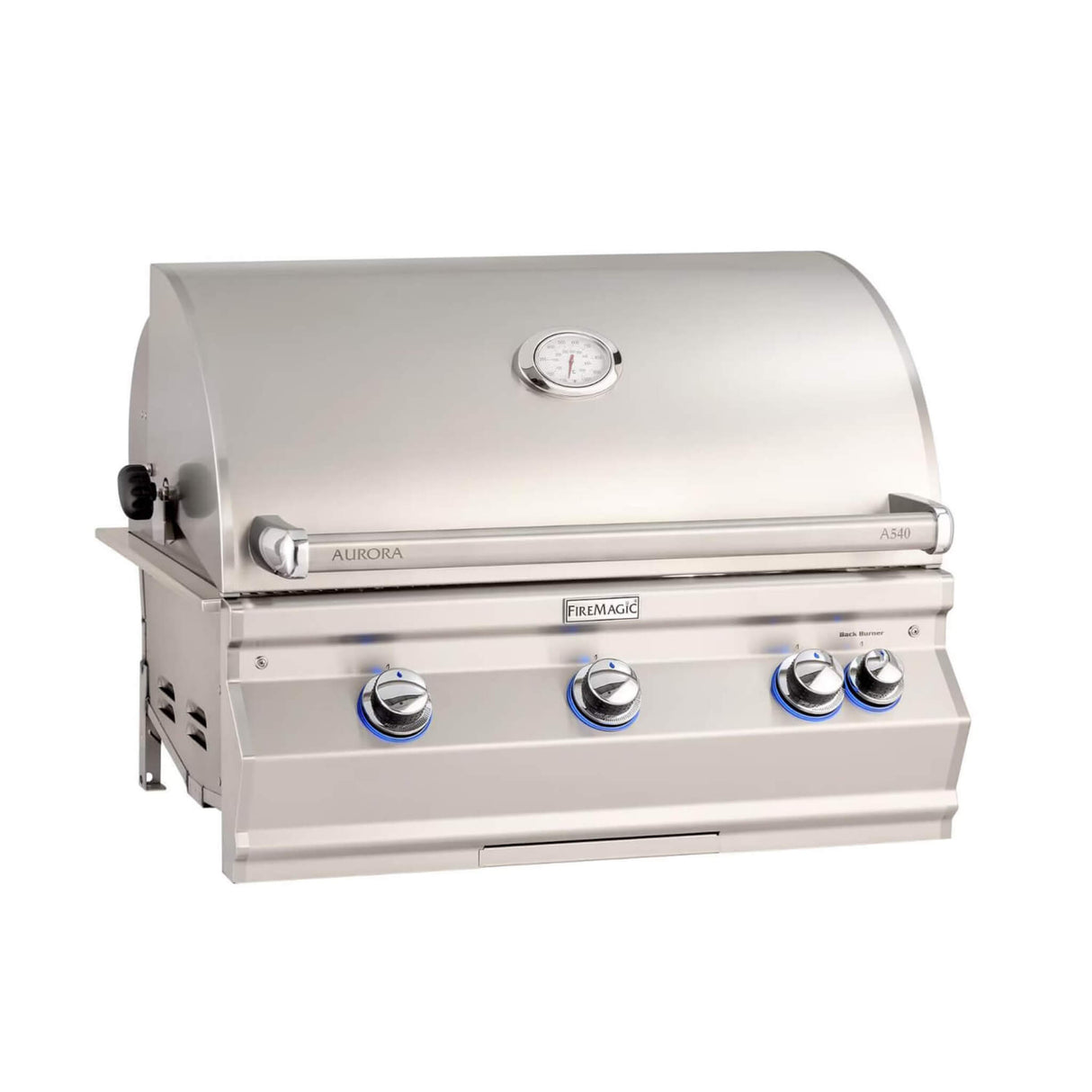 Fire Magic Aurora Multi-User Built-In Grill With Analog Thermometer & Rotisserie Kit, 36" [A790I-8EAN/P]