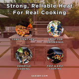 Fire Magic Aurora Multi-User Built-In Grill With Analog Thermometer & Rotisserie Kit, 30" [A540I-8EAN/P]