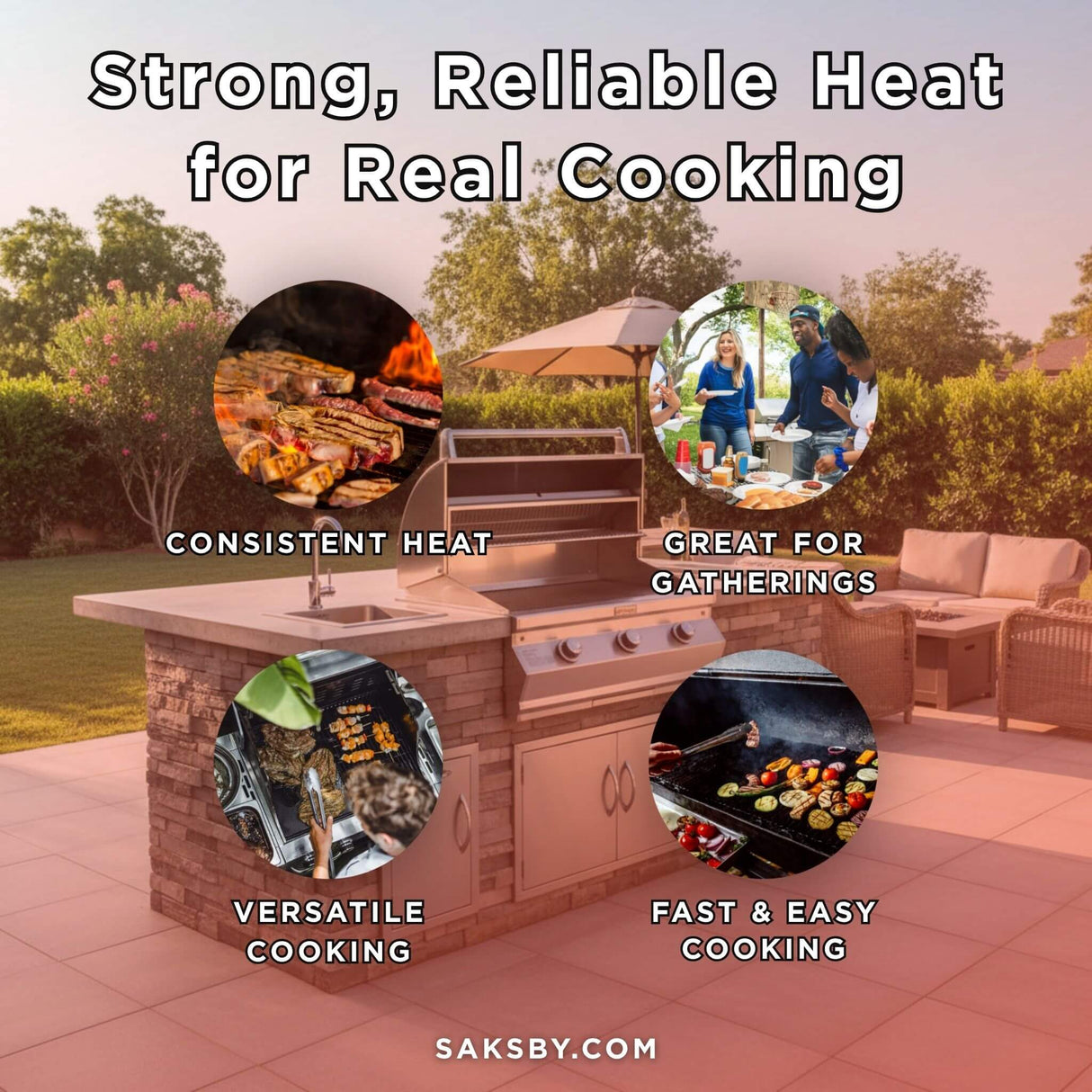 Fire Magic Choice Multi-User Built-In Grill With Analog Thermometer, 30" [CM540I-RT1N/P]