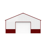 [31X51FT] Alora Heavy-Duty Outdoor Steel Garage Barn Storage Shed (SAK83146)
