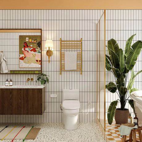 HOROW Bidet Toilet Seat With Heated Seat Dryer bidet Model B0503