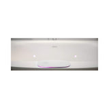 Jacuzzi Arga 69-Inch Freestanding Whirlpool Bathtub [JAGF6934PCL6IPW/M]