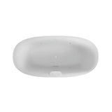 Jacuzzi Arga 69-Inch Freestanding Whirlpool Bathtub [JAGF6934PCL6IPW/M]
