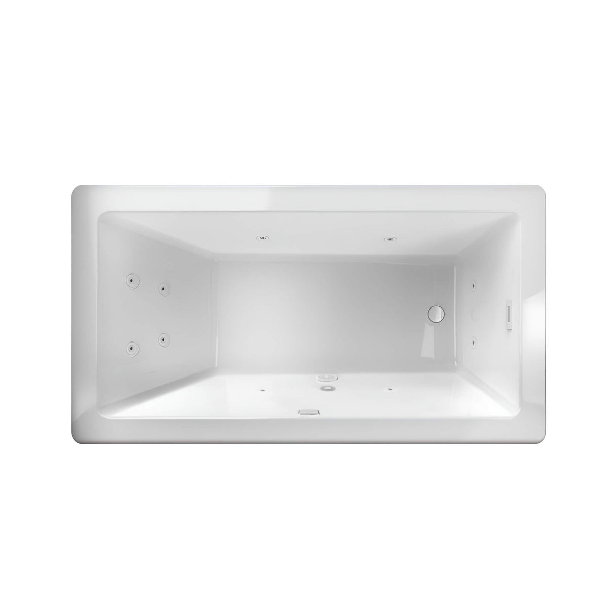 Jacuzzi Bianca 66-Inch Whirlpool Bath [JBIF6636WUR2CPWW/WC]