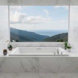 Jacuzzi Elara 66-Inch Rectangle Drop-In Whirlpool Bath [JELL6636WLR2HXWW/YY]