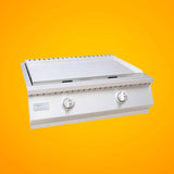 KoKoMo Grills 30-Inch Premium 36K BTU Teppanyaki Griddle With Dual U Shape Burner