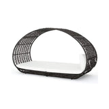 Alora Large 2-Person Abigal Outdoor Wicker Daybed With Aluminum Frame And Cushions (SAK23942)