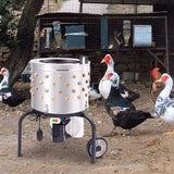 Large 20-Inch Heavy-Duty Chicken Defeathering Plucker Machine