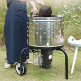 Large 20-Inch Heavy-Duty Chicken Defeathering Plucker Machine