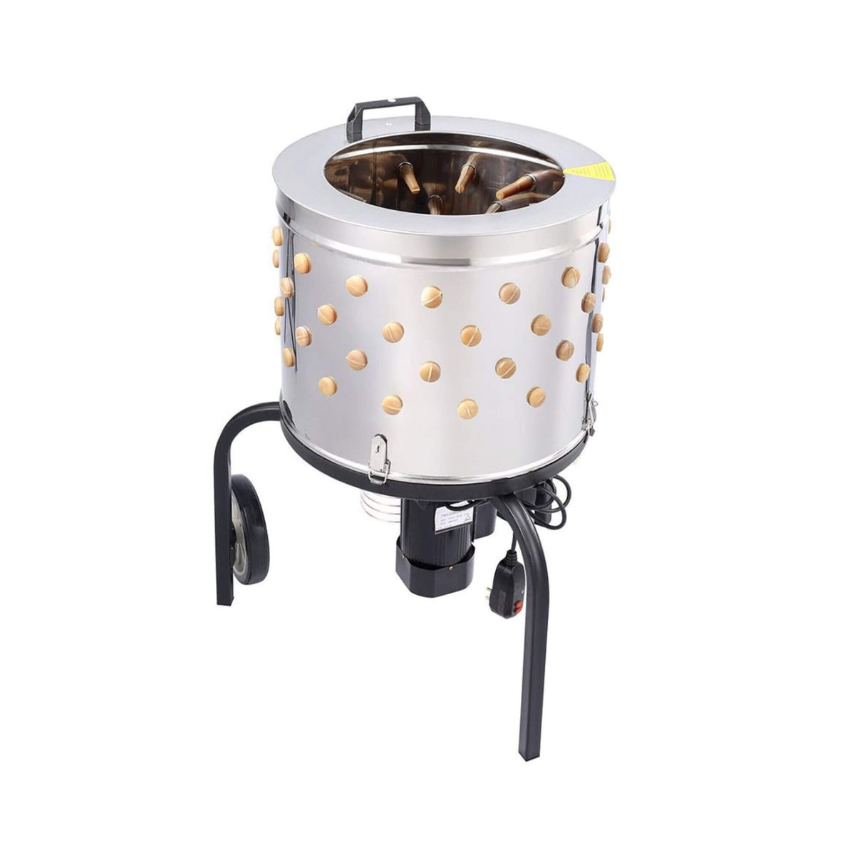 Large 20-Inch Heavy-Duty Chicken Defeathering Plucker Machine