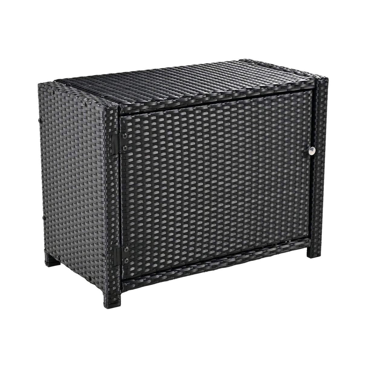 Alora Large Outdoor Quadrilateral Spa Surround Rattan Sectional Sofa Set With Storage Compartments (SAK80217)