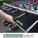 Large 56-Inch Premium Full-Size Soccer Foosball Game Table (SAK96312)