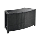 Alora Large Premium Surround Spa Patio Rattan Sofa Set With Storage Compartments And Cushions (SAK75629)