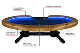 Lumen HD Lighted Poker Table